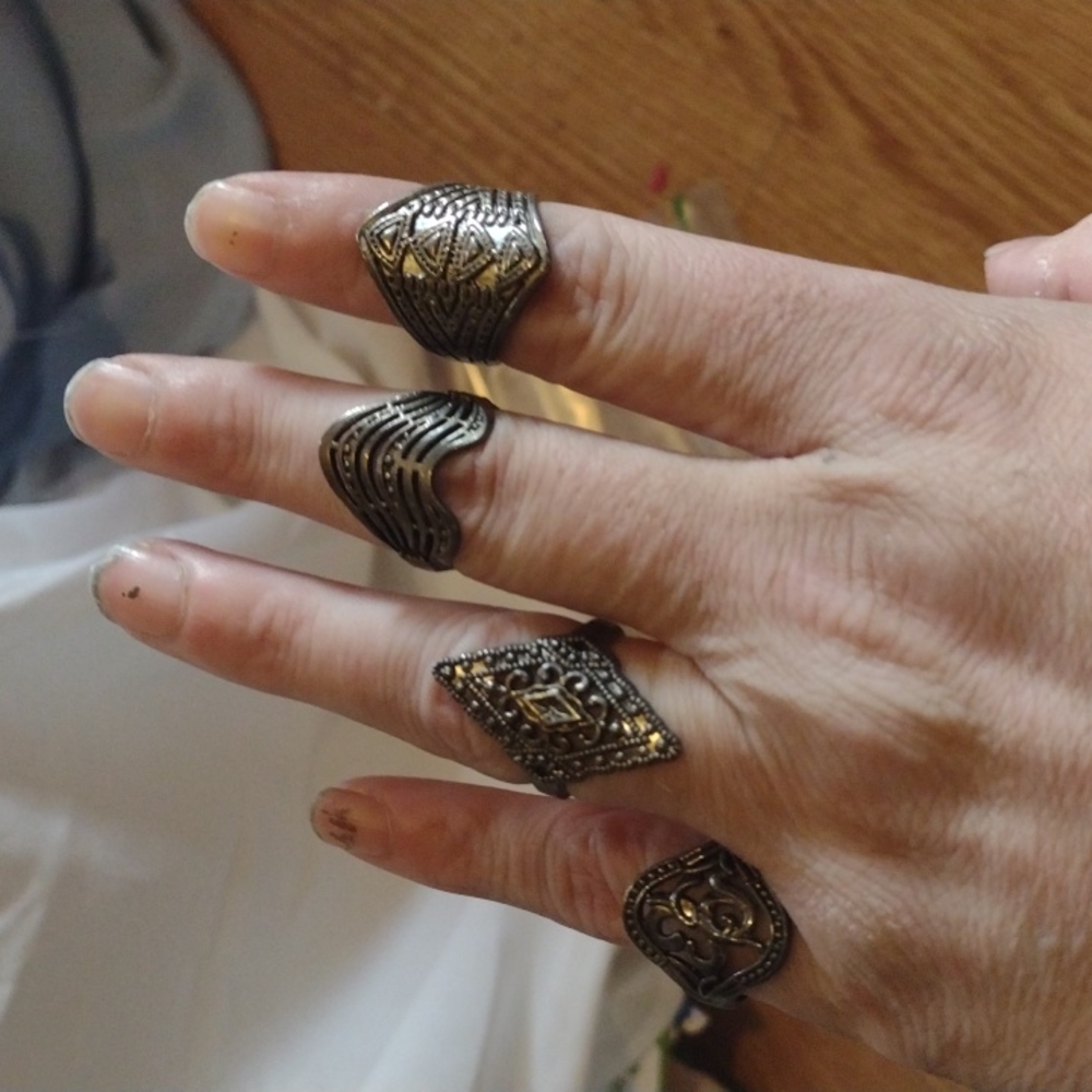 A beautiful brassy ring